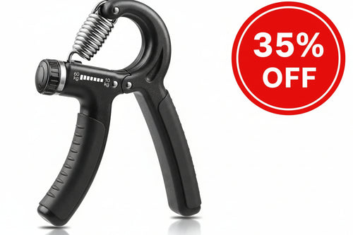 Grip Strength Trainer, Hand Grip Strengthener, Grip Strengthener, Adjustable Resistance, Forearm Strengthener, Perfect for Musicians Athletes